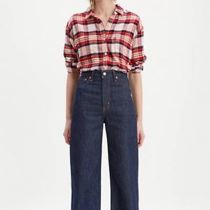 Levis Ribcage Wide leg Jeans Size 26